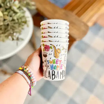 State of Alabama Reusable Party Cups