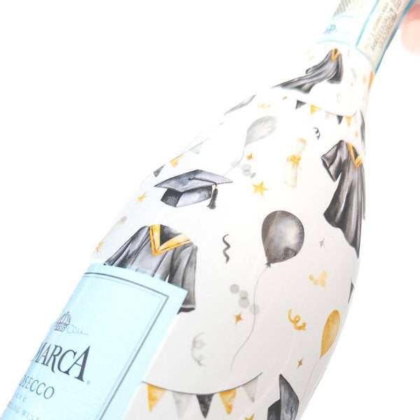 Beau Bottles Black and Gold Graduation - Champagne Collection