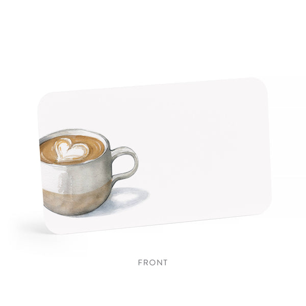 Latte Little Notes® – Mini Notecard Pack, Set of 55