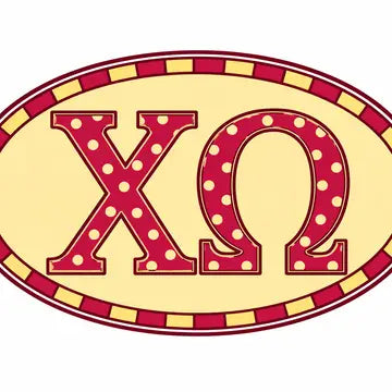 Sorority Oval Acrylic Shelfie