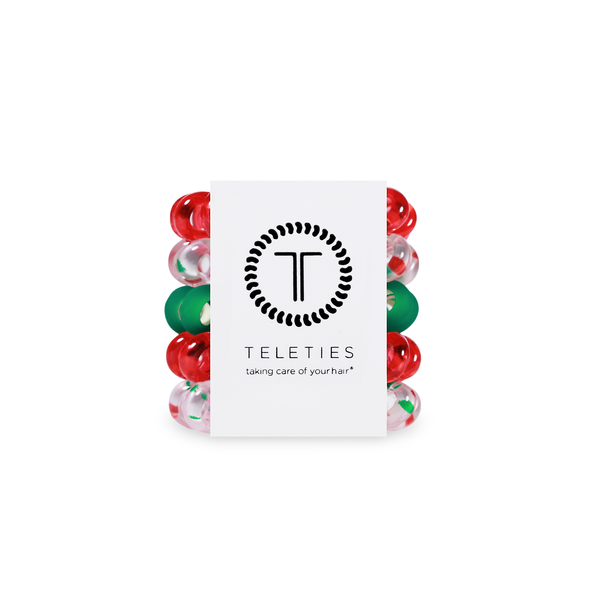 Spiral Hair Coils | Tiny | Seasons Greetings Hair Ties