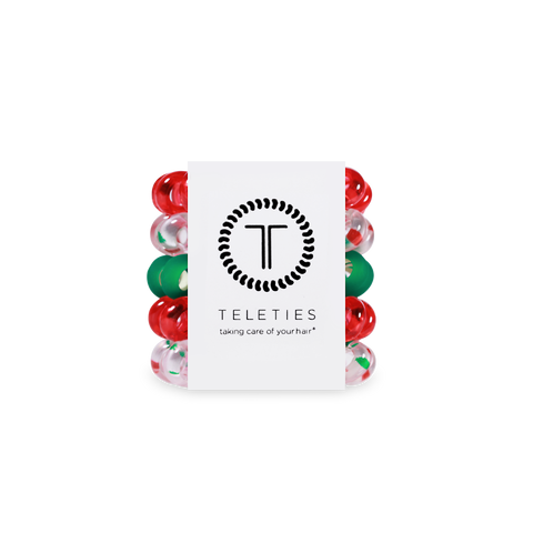 Spiral Hair Coils | Tiny | Seasons Greetings Hair Ties