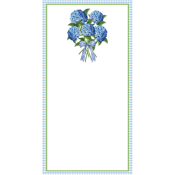 Hydrangeas Bouquet List Notepad