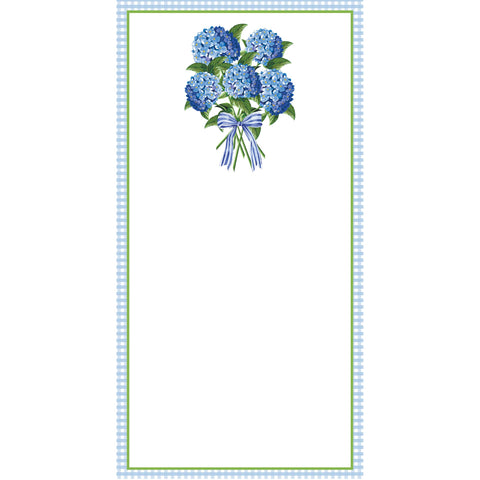 Hydrangeas Bouquet List Notepad