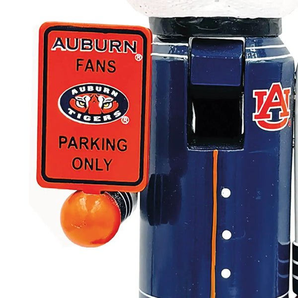 12" Auburn Beware of Tigers Nutcracker