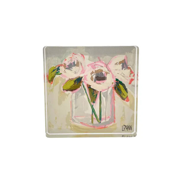 Peony Acrylic Block Lauren Dunn