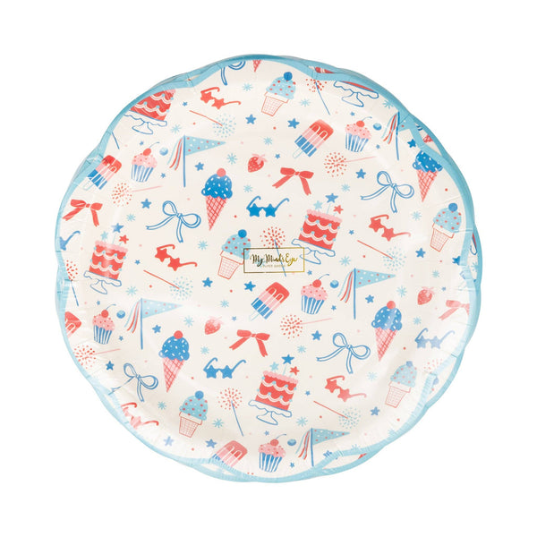 Summer Treats 9" Plate