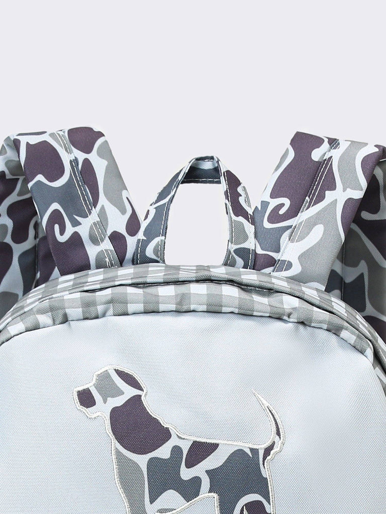 Hunting Dog Appliqué Kids Boys Backpack - Thumbnail 3