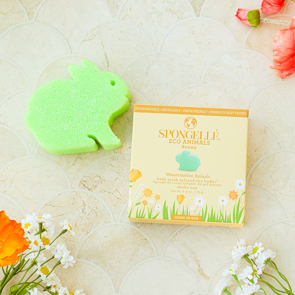 Bunny Eco Animals Kids Body Buffer | Clean Beauty | Bath 