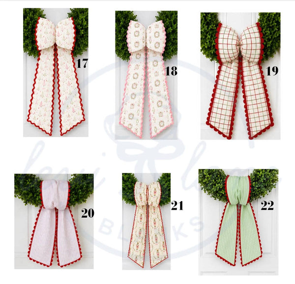 The Merry & Bright Sash Collection - Holly Berries