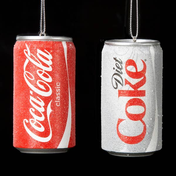 3"COCA-COLA CAN BLOW MOLD ORNAMENT