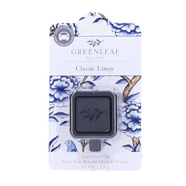 Classic Linen Car Freshener Auto Vent Clip 12 Pack