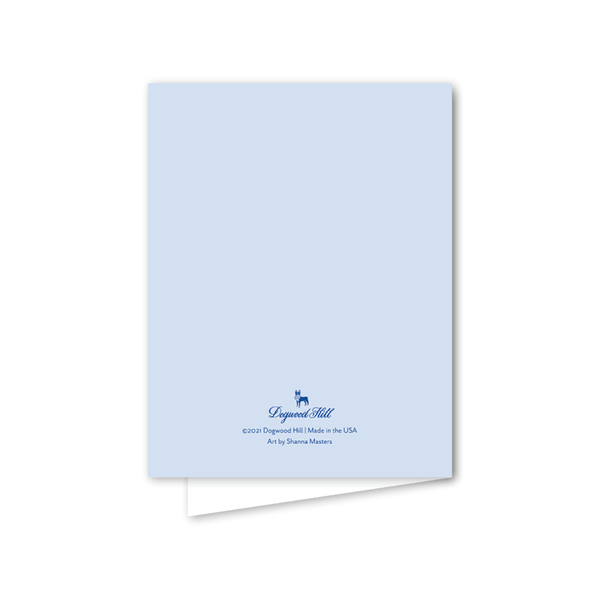 Chinoiserie Gallery Birthday Card: Single Card