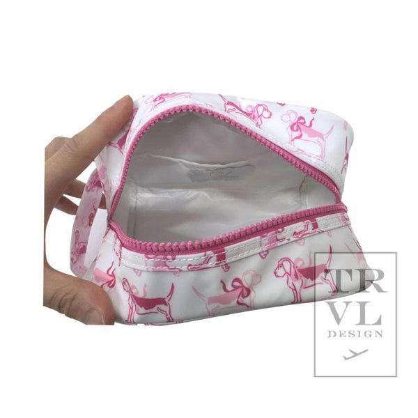 Stow It - Puppy Love Pink Dopp Kit Bag: Pup Pink
