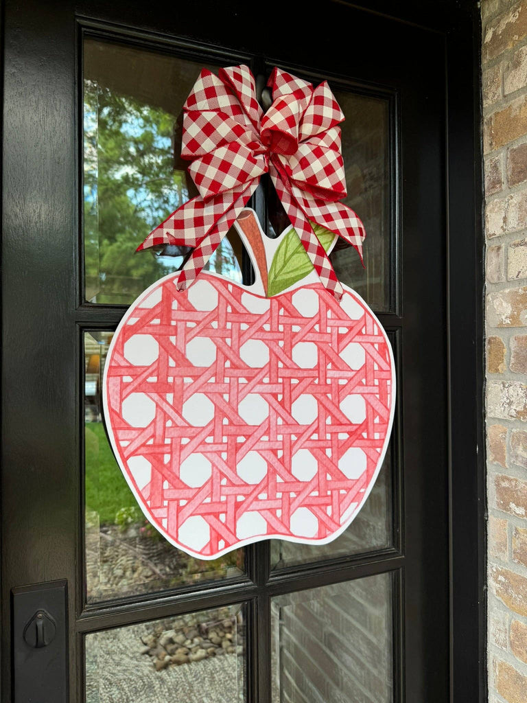 The Cottage Basket Bamboo Apple Door Hanger - Thumbnail 2