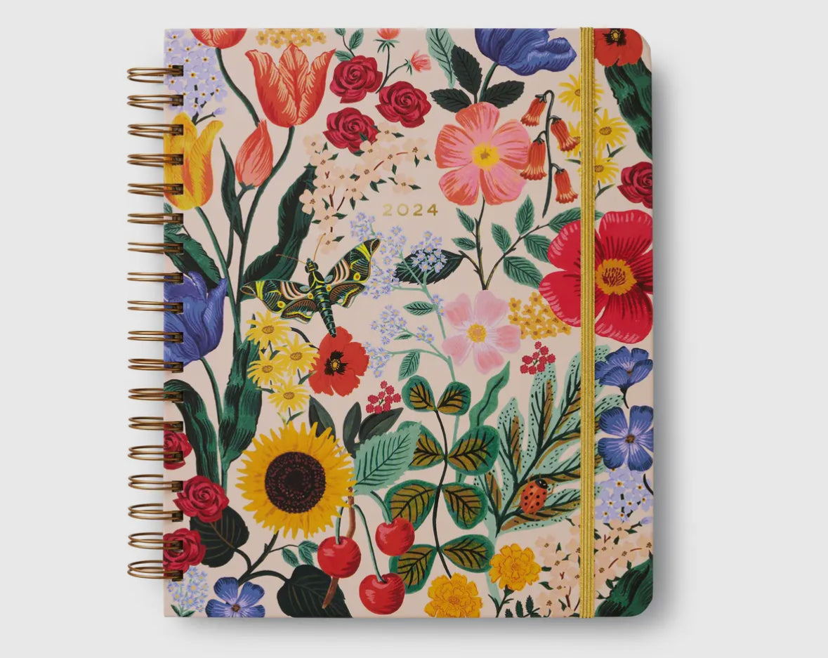 Bloom rifle paper hard 17 month calendar