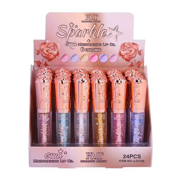 Sparkle Glitter Moisturizing Lip Oil