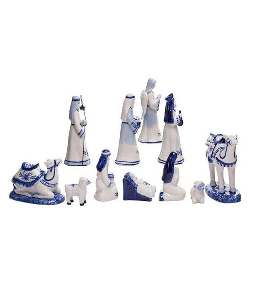 DELFT BLUE NATIVTY SET 11P