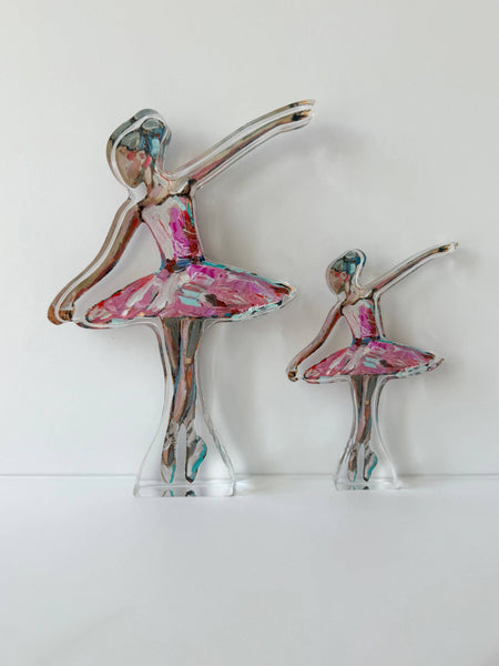 "On Pointe" Ballerina acrylic: Mini Shelfie
