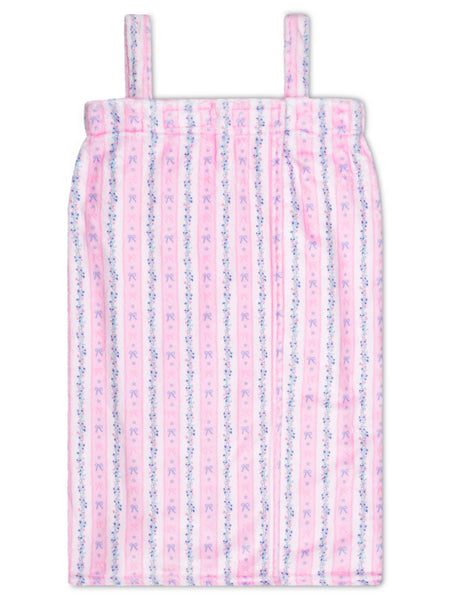 Youth Floral Stripes Spa Wrap