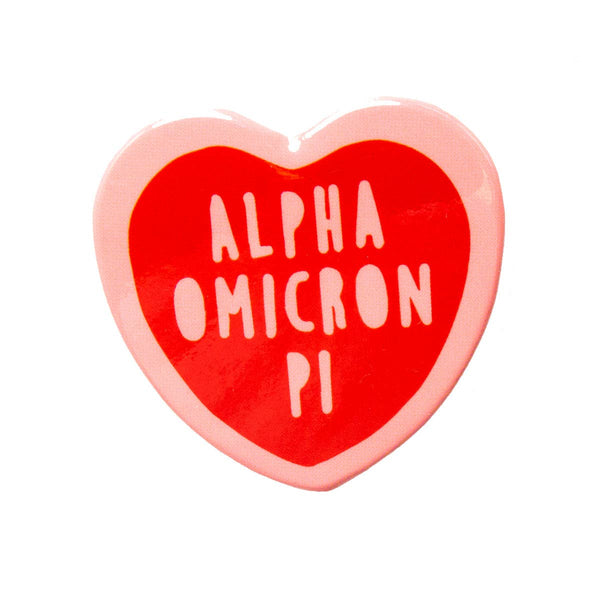 Sorority & Greek Sweet Heart Button
