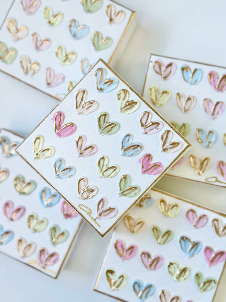 Candy Heart Canvas