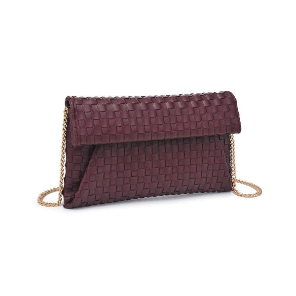 Priscilla Woven Clutch: Ivory