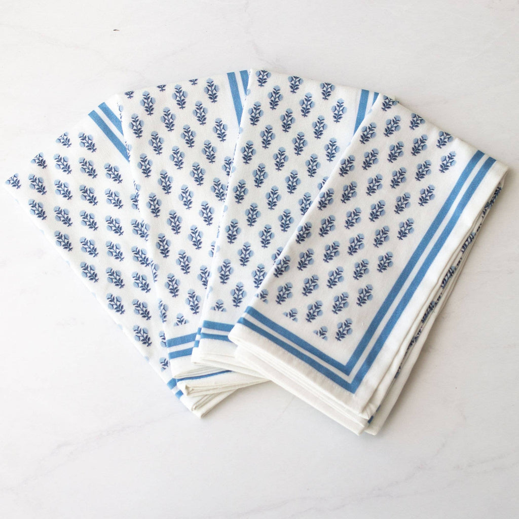 Tajik Home LLC Block Print Napkins - Thumbnail 3