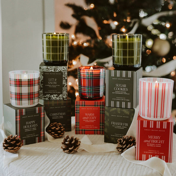 Fraser Fir 12 oz Boxed Soy Candle - Christmas Decor