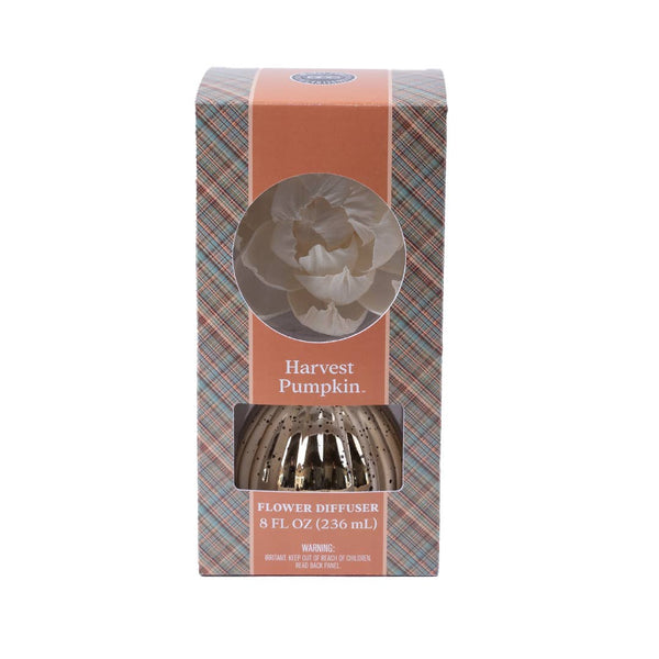 Harvest Pumpkin Holiday Flower Diffuser | Fall Hostess Gift