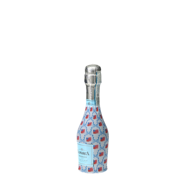 Beau Bottles Flags and Ribbons- MINI Prosecco Collection - Set of 6 (Wraps Only)