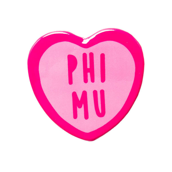 Sorority & Greek Sweet Heart Button