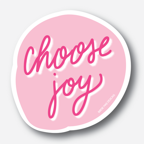 Choose Joy Sticker