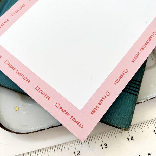 Funds are Running Low! Teacher Notepads