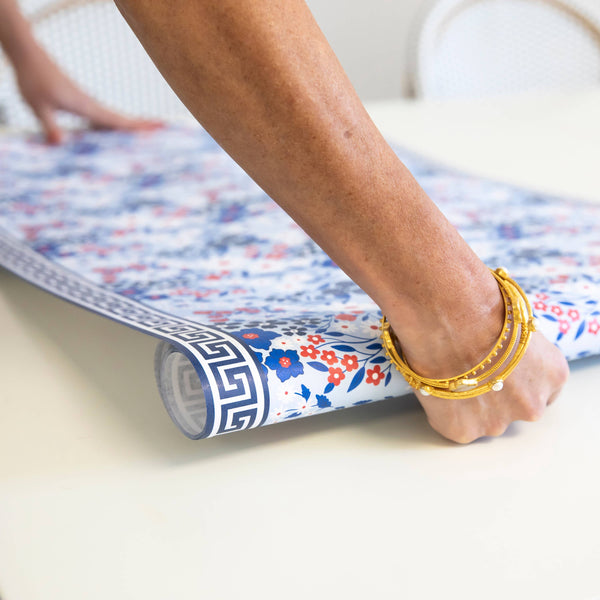 Paper Table Runner | Americana Floral