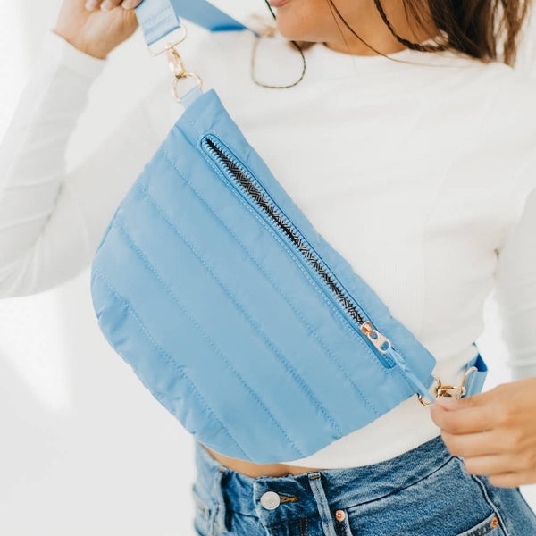 Jolie Puffer Belt Bag Leopard