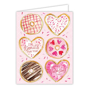 Valentine Donuts Greeting Card
