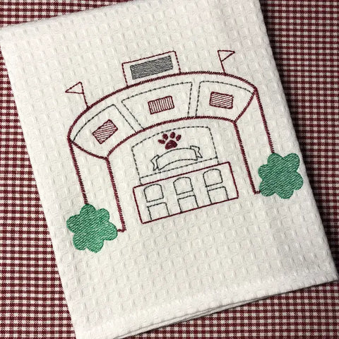 Mississippi State Stadium Kitchen Towel