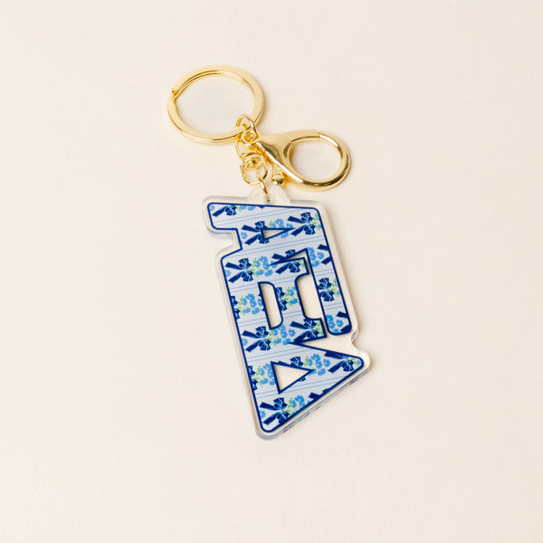 Sorority Acrylic Keychain Alpha Chi Omega