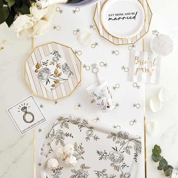 Foil Beverage Napkins - Last Fling