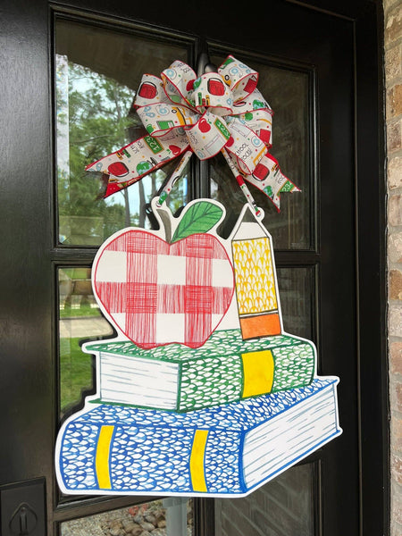 Carole Back to School Door Hanger