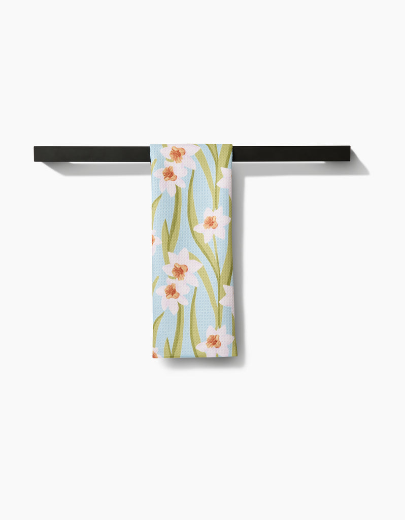 Geometry - Daffodil Sky Tea Towel - Thumbnail 4