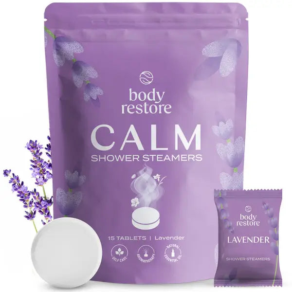 Body Restore Shower Steamers Bombs Bag or Single: 15 Pack Bag Eucalyptus Mint