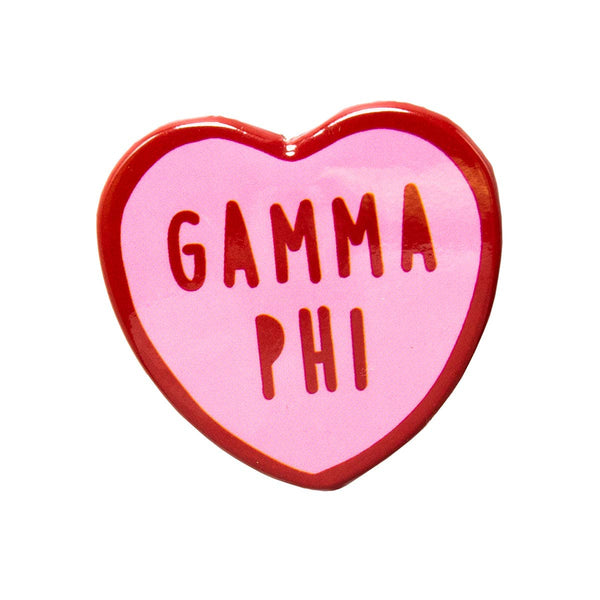 Sorority & Greek Sweet Heart Button