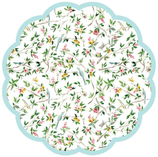 Lila x Camilla Moss Paper Placemats