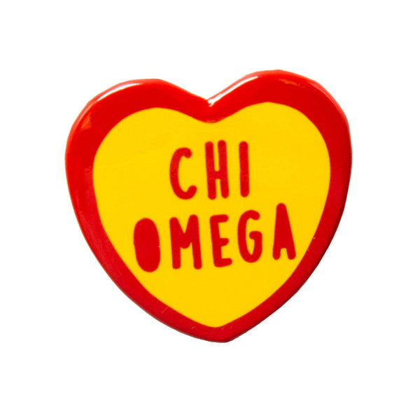 Sorority & Greek Sweet Heart Button
