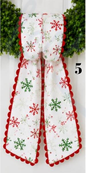 The Merry & Bright Sash Collection - Holly Berries