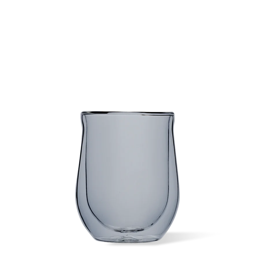 Corkcicle Stemless Glass Set Grey Set of 2h