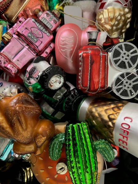 Pink Champagne Ornament