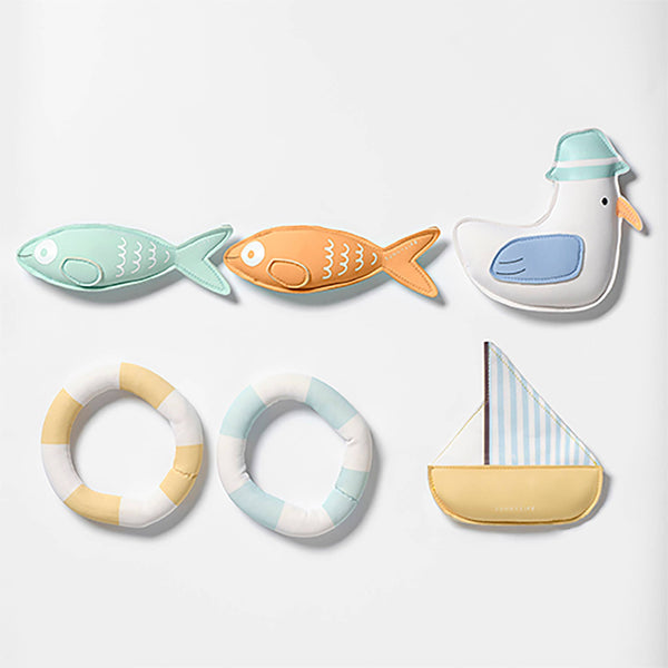 Dive Buddies Sid the Seagull Multi Set of 6